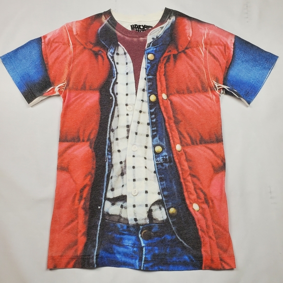 Back To The Future Other - Men's back to the future Marty McFly T-shirt